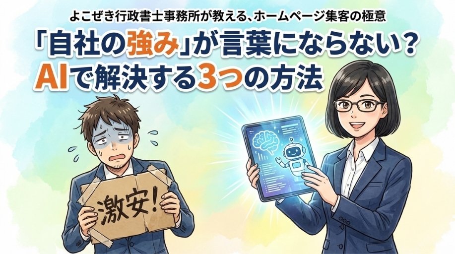 「自社の強みを言語化できない」を解決