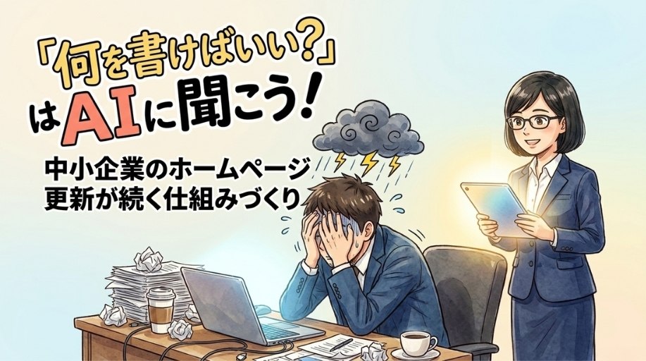 「何を書けばいい？」はAIに聞こう