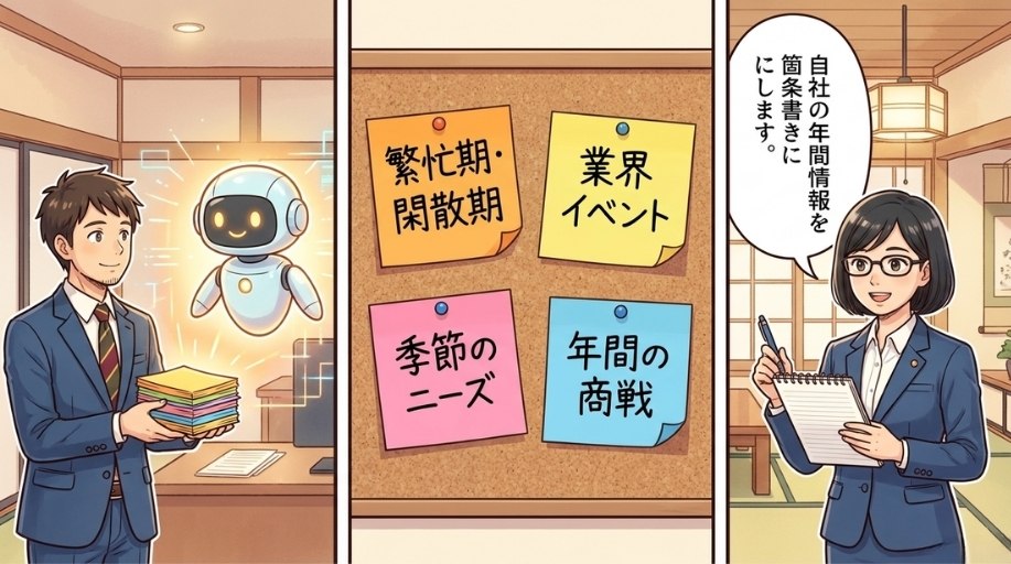 年間カレンダーの作り方【3ステップ】