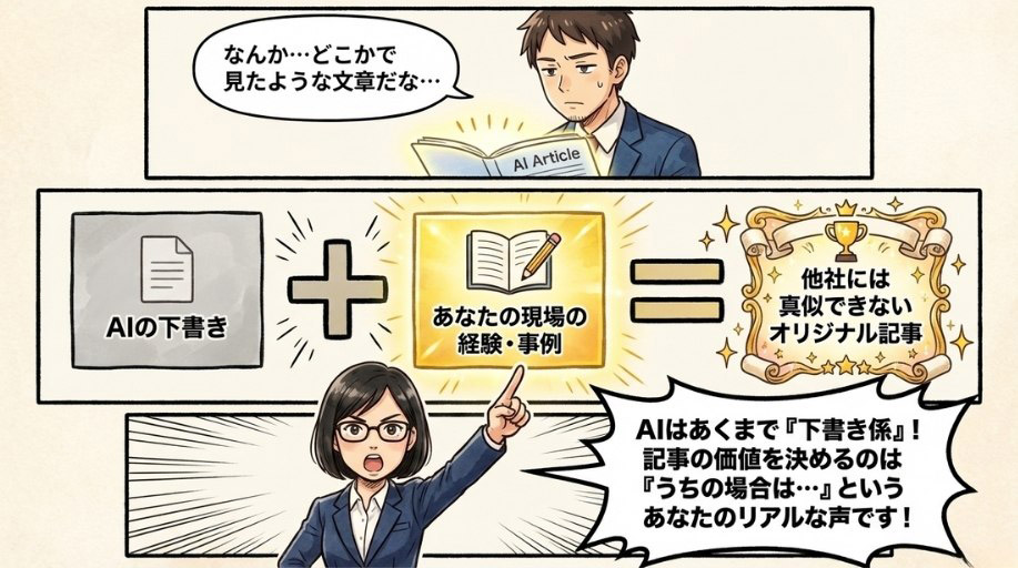 3つの方法に共通する大切なこと