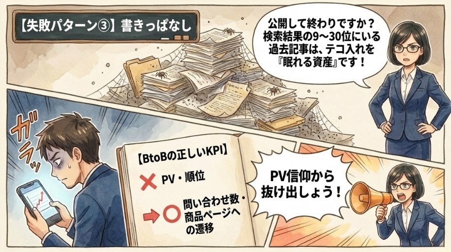 過去記事をリライトしない
