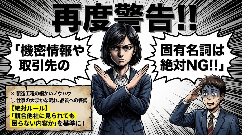 機密情報の取り扱い