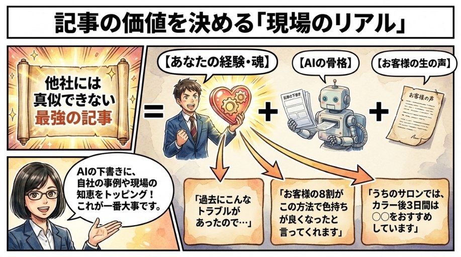現場の知識と経験
