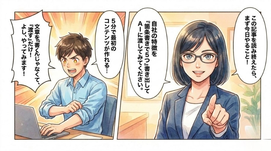 まず今日やること