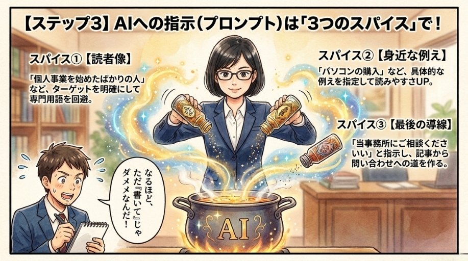 AIに記事の下書きを作ってもらう