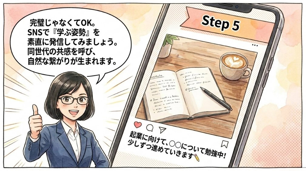 SNSで「学ぶ姿勢」を発信してみる