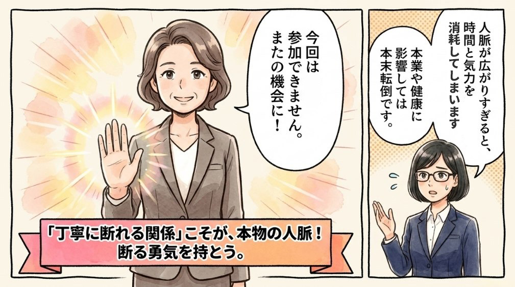 人脈が広がりすぎることのデメリットも知っておく