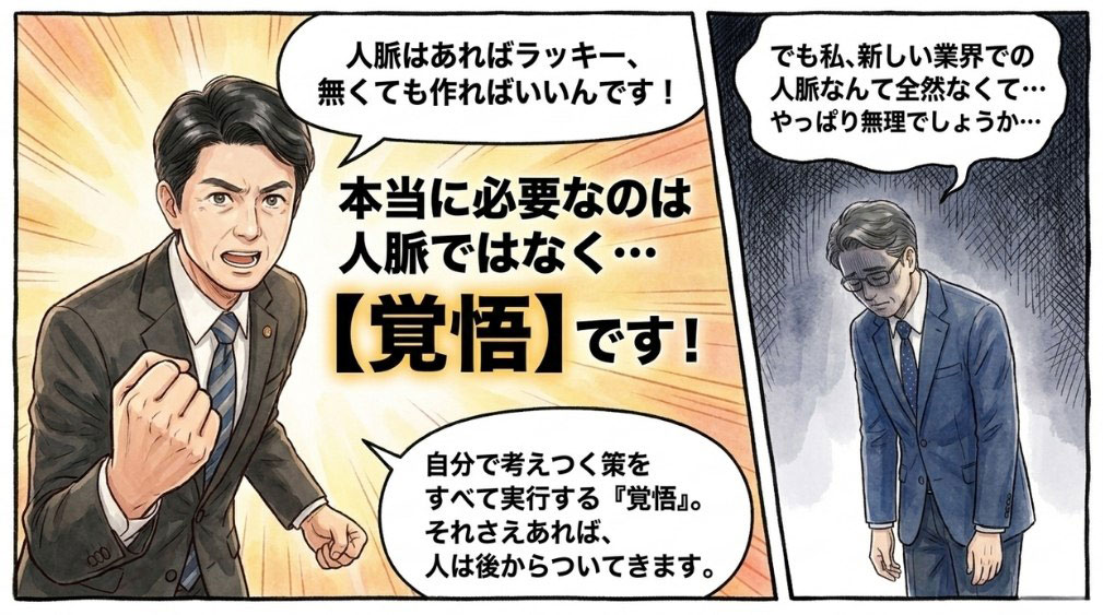 【質問4】「人脈が無いのですが、大丈夫でしょうか?」