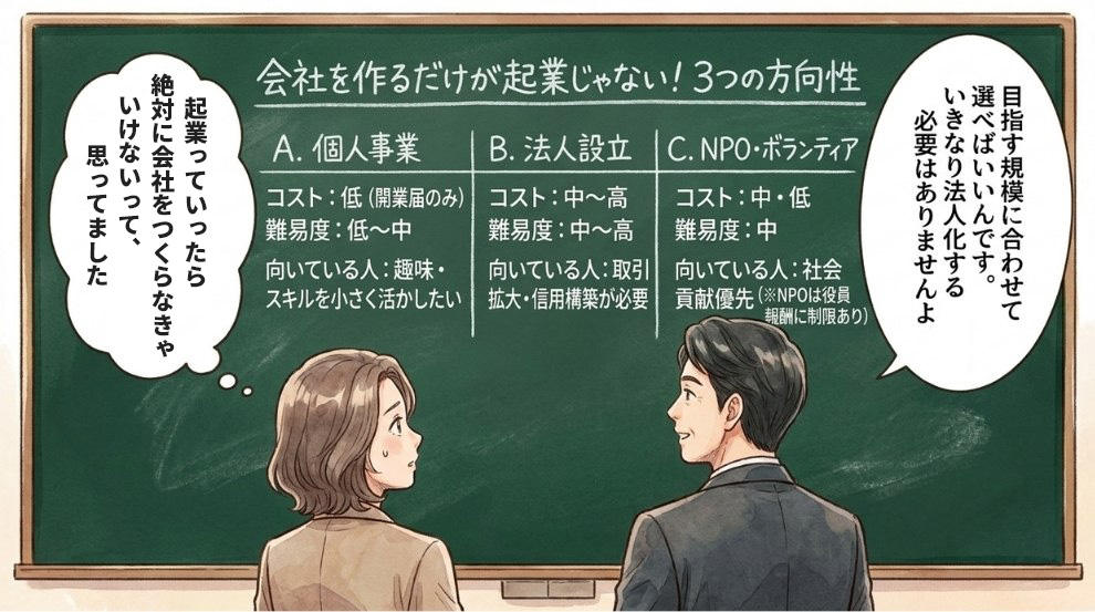 50〜60代女性が考えるべき「3つの方向性」