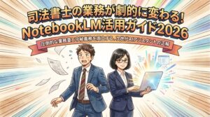 司法書士の業務が劇的に変わる！NotebookLM活用ガイド2026