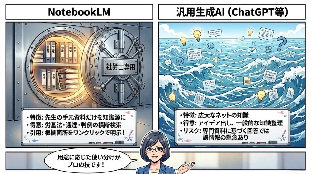 ChatGPT・Geminiとの使い分け