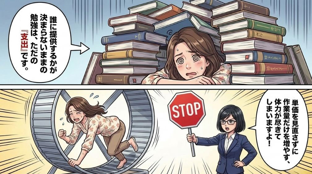 学ぶこと自体が目的になってしまう